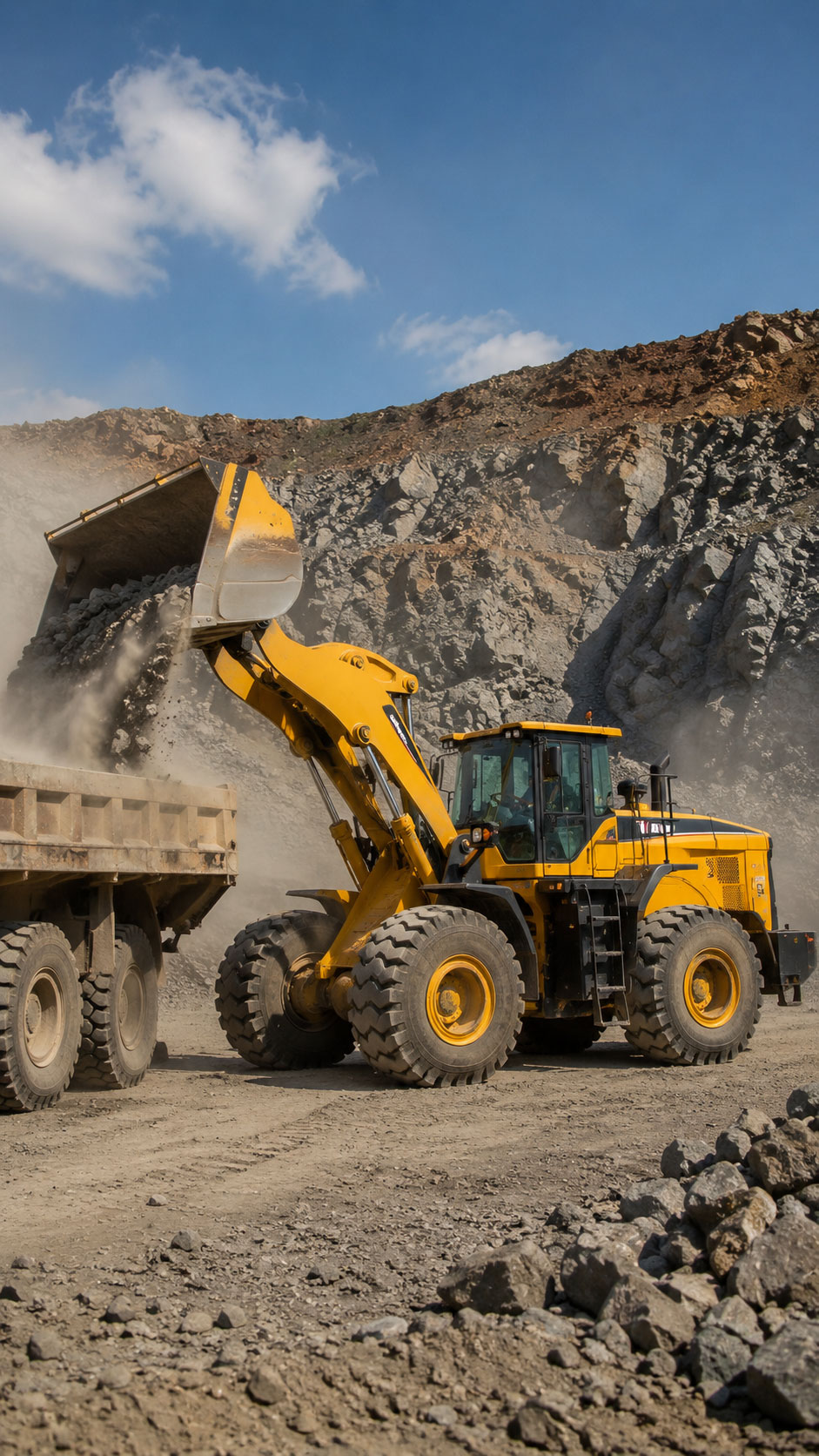 SEM machines for mines and quarries