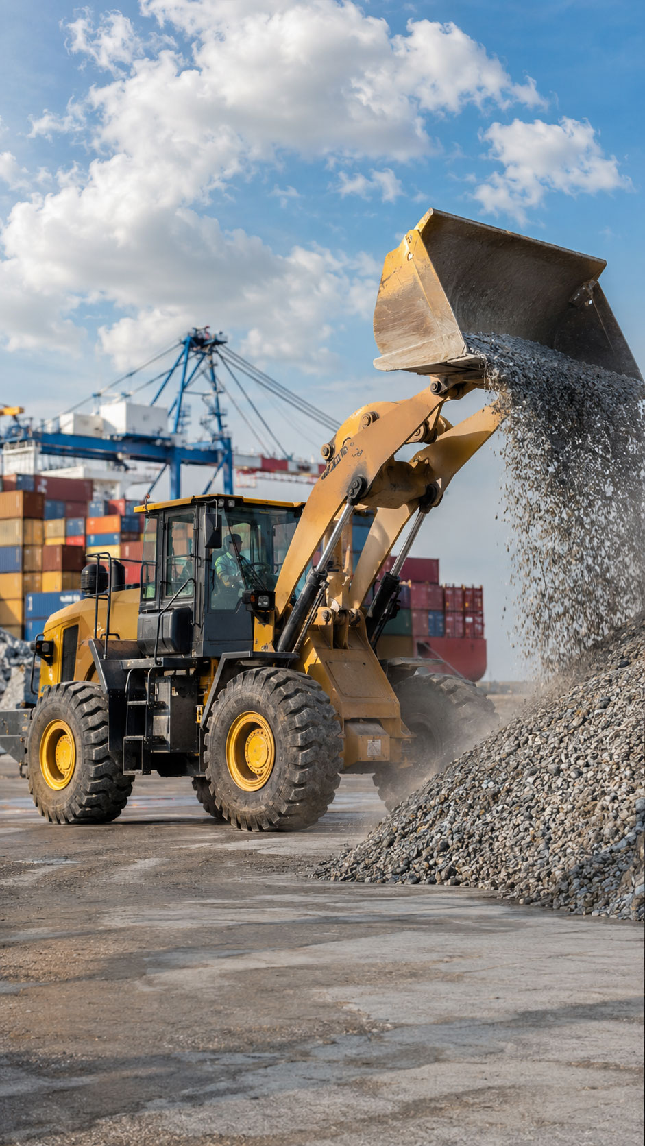 SEM machines for ports and logistics
