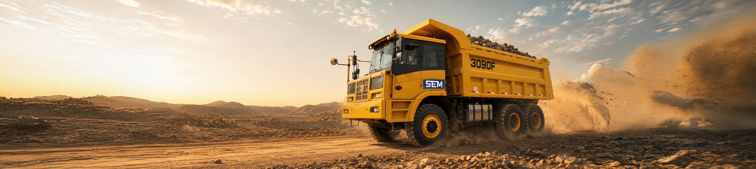 SEM Wide Body Dump Truck