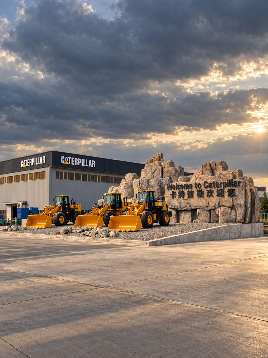 Caterpillar Qingzhou industrial site